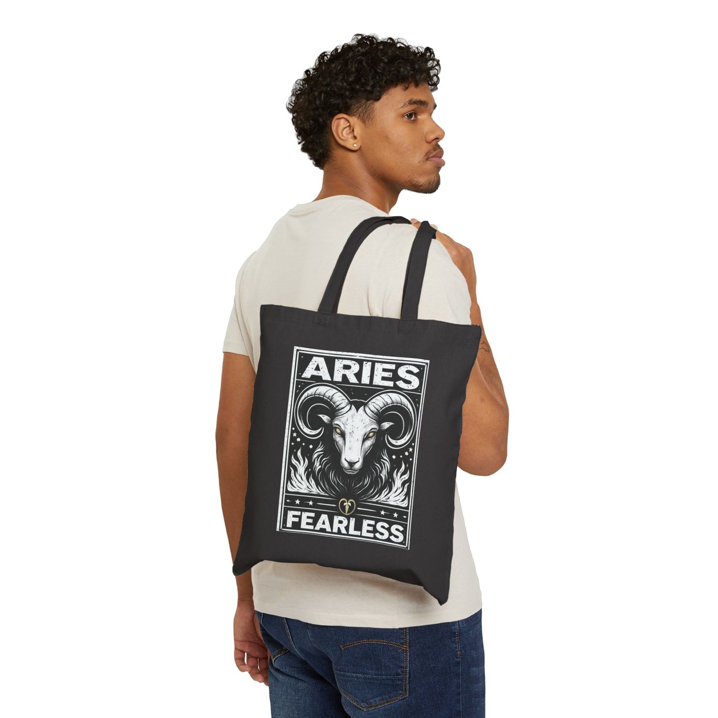 Aries Fearless Tote Bag